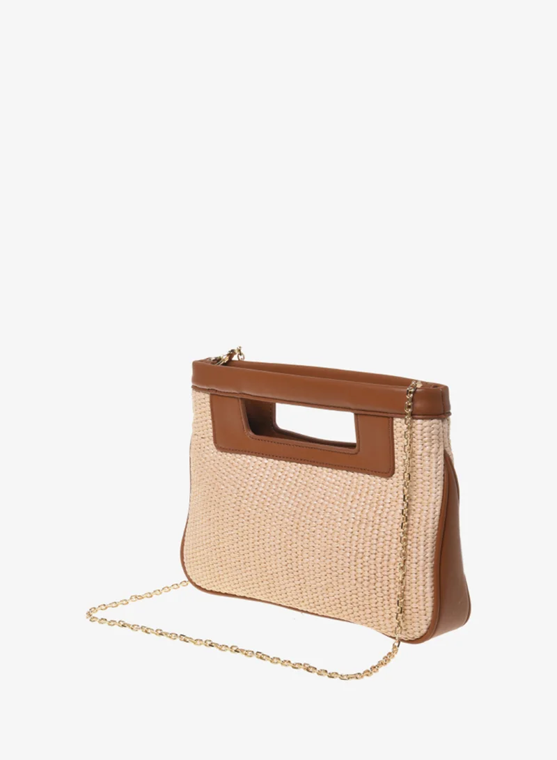 Love Moschino  Straw Chic Tote Bag for Women | Best Price UAE